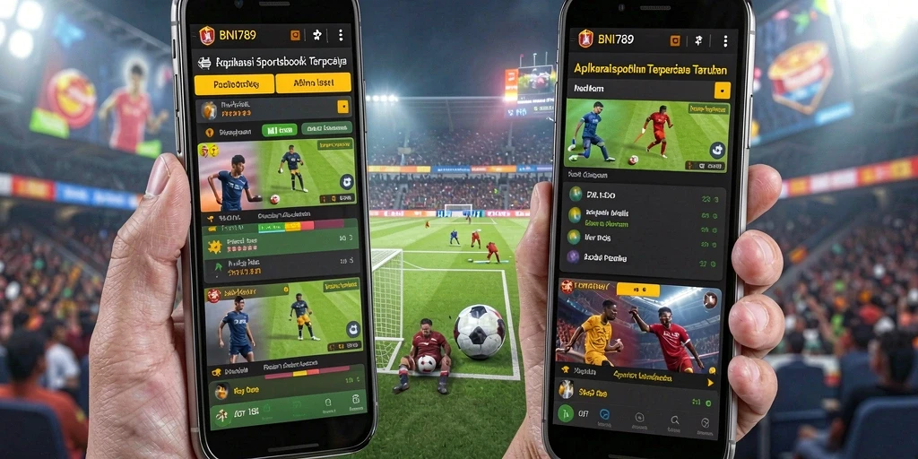 Tampilan menarik dari gameplay taruhan olahraga di BNI789.