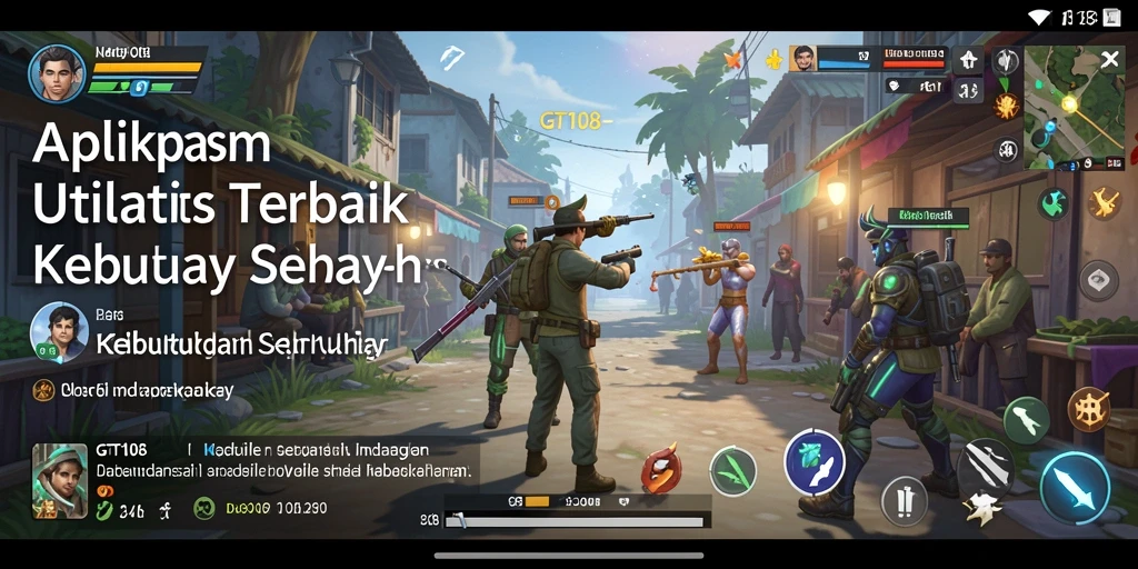 Antarmuka GT108 yang sederhana dan mudah digunakan untuk semua kalangan.