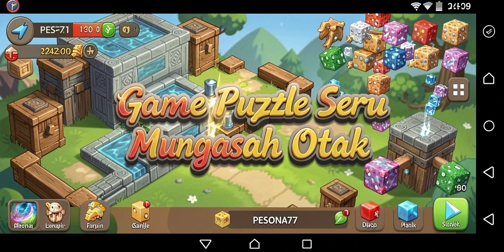 Screenshot gameplay PESONA77 menampilkan teka-teki menarik yang memikat.