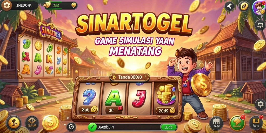 Tampilan gameplay menarik dan realistis dalam SINARTOGEL.